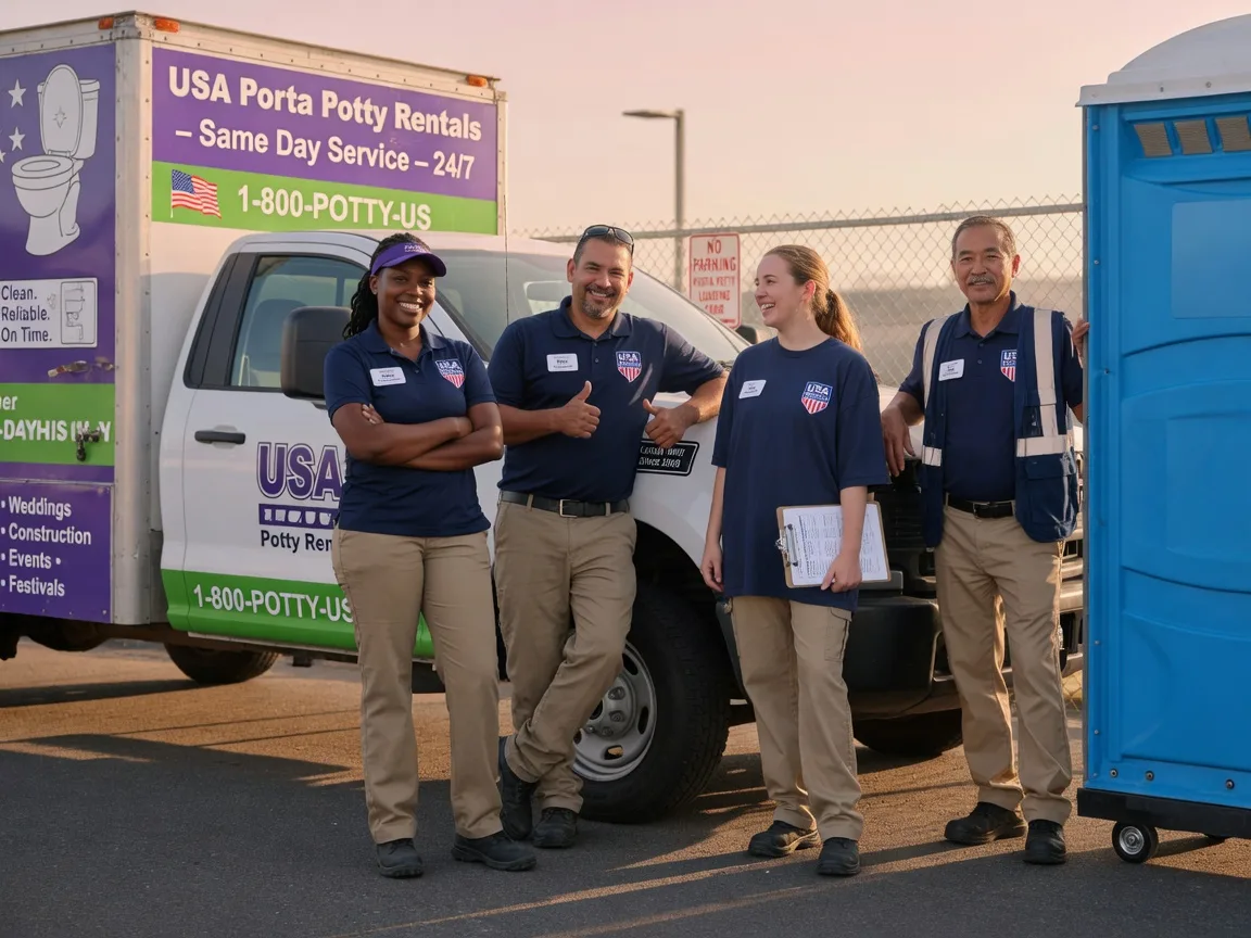 Porta Potty Rental company in Riverside, PA